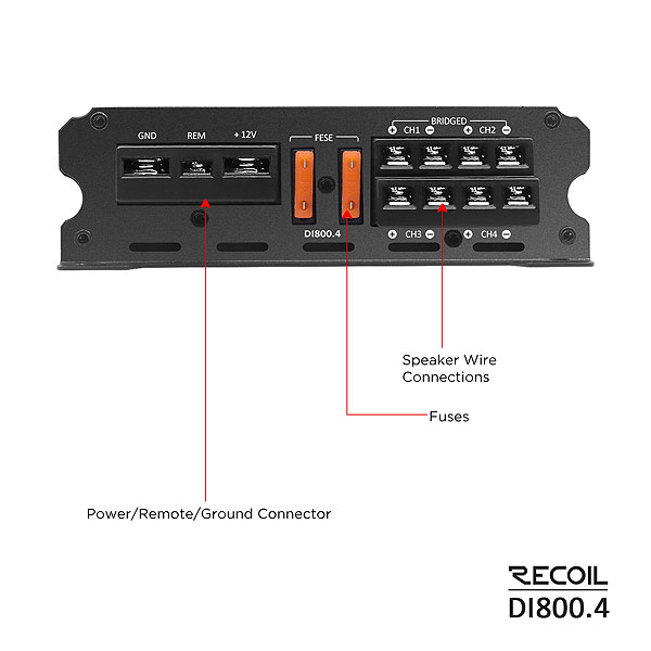 Recoil DI800.4 Recoil DI800.4