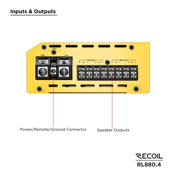 Recoil RL880.4 Recoil RL880.4