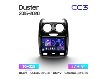 Автомагнитола Teyes CC3 4/32Gb Renault Duster