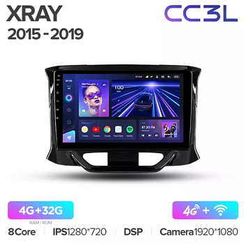 Автомагнитола Teyes CC3L 4/32Gb Lada XRay