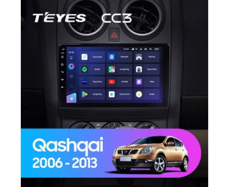 Автомагнитола Teyes CC3 4/32Gb Nissan Qashqai Тип-A