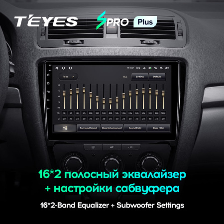Автомагнитола Teyes SPRO Plus 4/32Gb Skoda Octavia 2 A5