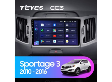 Автомагнитола Teyes CC3 4/32Gb Kia Sportage 3 Тип-A