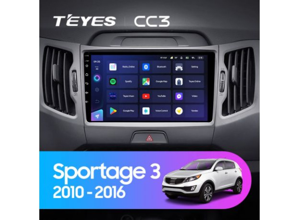 Автомагнитола Teyes CC3 4/32Gb Kia Sportage 3 Тип-B Автомагнитола Teyes CC3 4/32Gb Kia Sportage 3 Тип-B