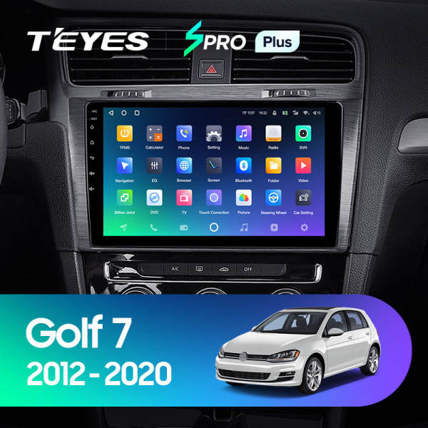 Автомагнитола Teyes SPRO Plus 4/32Gb Volkswagen Golf 7 Тип-A Автомагнитола Teyes SPRO Plus 4/32Gb Volkswagen Golf 7 Тип-A