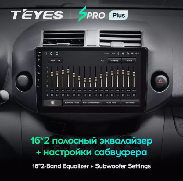 Автомагнитола Teyes SPRO Plus 4/32Gb Toyota RAV4