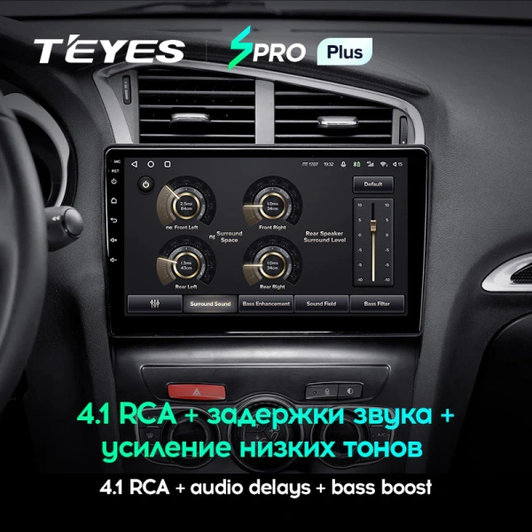 Автомагнитола Teyes SPRO Plus 4/32Gb Citroen C4 2
