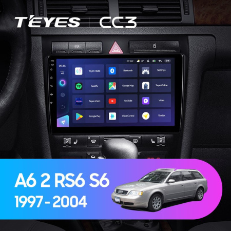Автомагнитола Teyes CC3 4/32Gb Audi A6 2, S6 2, RS6 1