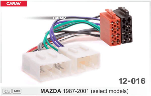 CARAV 12-016 (ISO-переходник для а/м MAZDA 1987-2001)
