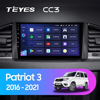 Автомагнитола Teyes CC3 4/32Gb UAZ Patriot 3