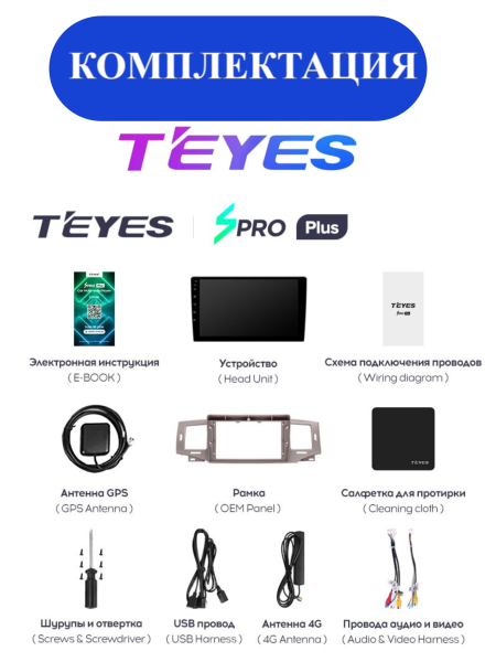 Автомагнитола Teyes SPRO Plus 4/32Gb Toyota Corolla 9 Автомагнитола Teyes SPRO Plus 4/32Gb Toyota Corolla 9