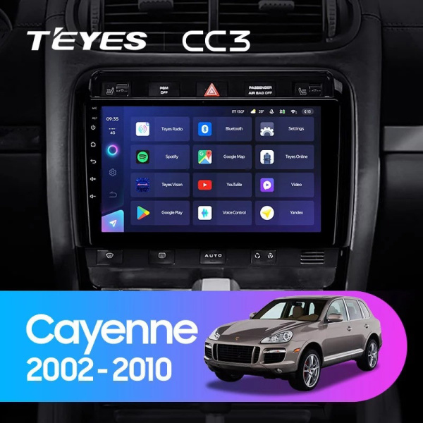 Автомагнитола Teyes CC3 4/32Gb Porsche Cayenne I 1 9PA Автомагнитола Teyes CC3 4/32Gb Porsche Cayenne I 1 9PA