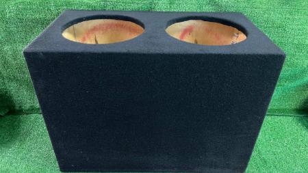 Универсальный короб под 2x12" сабвуфер на трубе