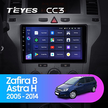 Автомагнитола Teyes CC3 4/32Gb Opel Zafira B