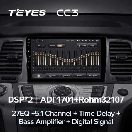 Автомагнитола Teyes CC3 4/32Gb Nissan Murano Z50