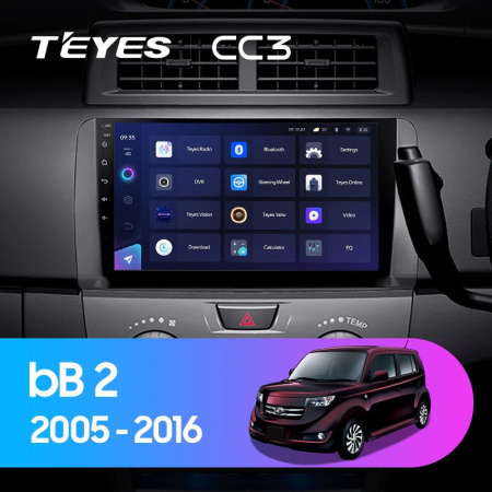 Автомагнитола Teyes CC3 4/32Gb Toyota bB 2 QNC20