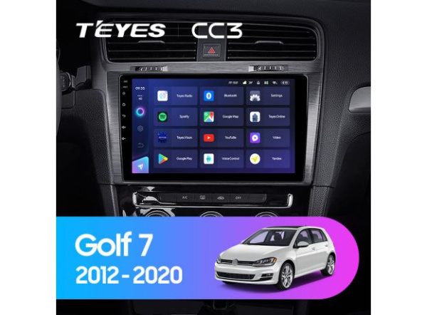 Автомагнитола Teyes CC3 4/32Gb Volkswagen Golf 7 Тип-A