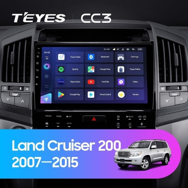 Автомагнитола Teyes CC3 4/32Gb Toyota Land Cruiser 11 200 Автомагнитола Teyes CC3 4/32Gb Toyota Land Cruiser 11 200