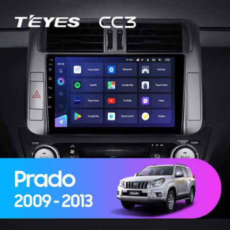 Автомагнитола Teyes CC3 4/32Gb Toyota Land Cruiser Prado Тип-B
