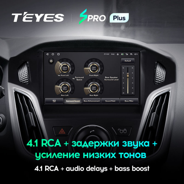 Автомагнитола Teyes SPRO Plus 4/32Gb Ford Focus 3