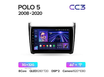 Автомагнитола Teyes CC3 4/32Gb Volkswagen Polo 5