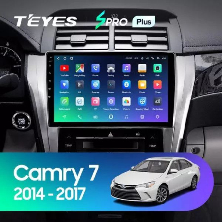 Автомагнитола Teyes SPRO Plus 4/32Gb Toyota Camry 7 Тип-A