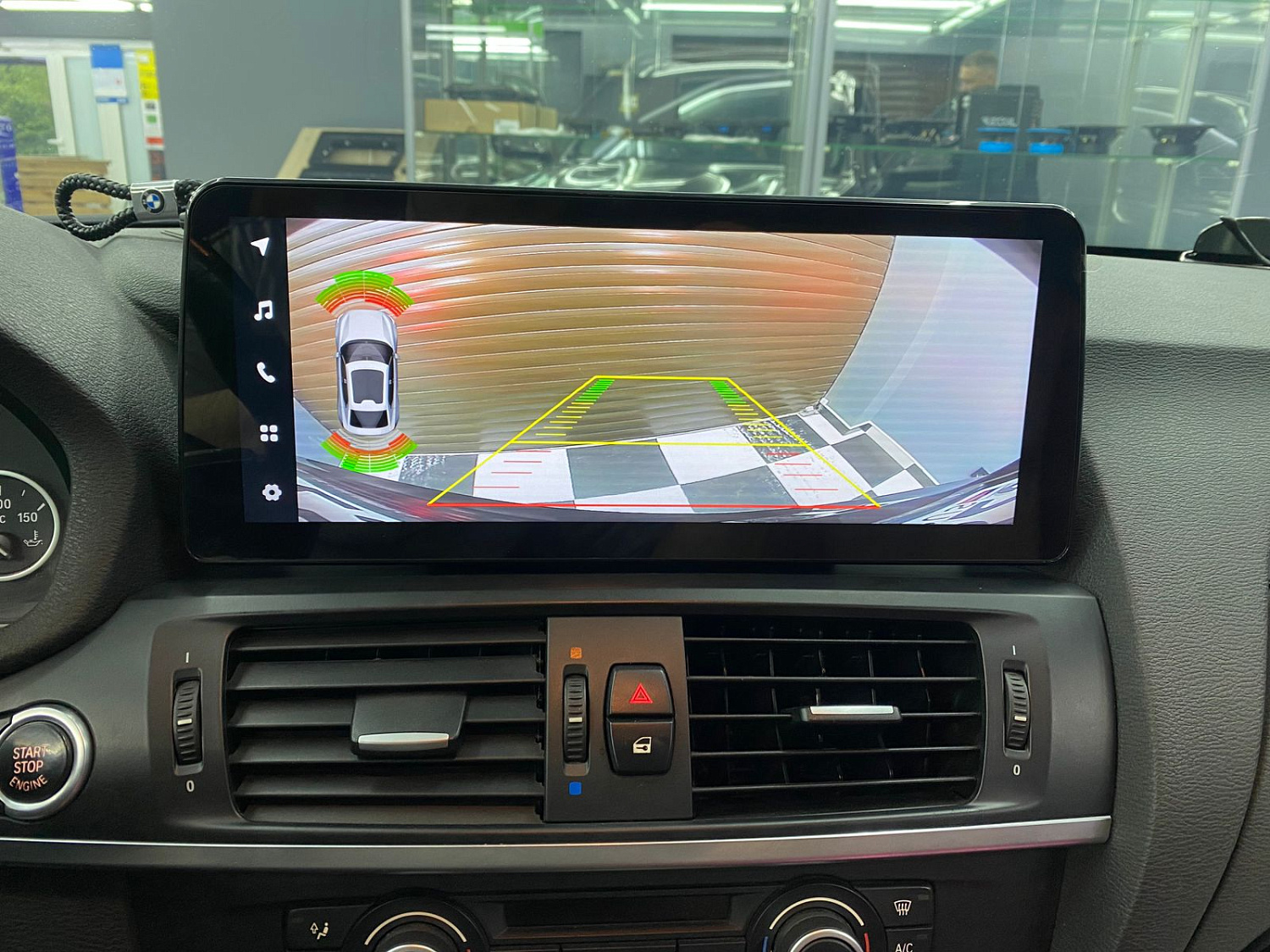 Замена штатной магнитолы на головное устройство Android от компании Teyes LUX ONE 6/128Gb в BMW X3