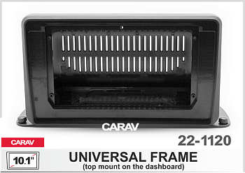 CARAV 22-1120 | 10.1" Универсальная рамка крепление на торпеду сверху
