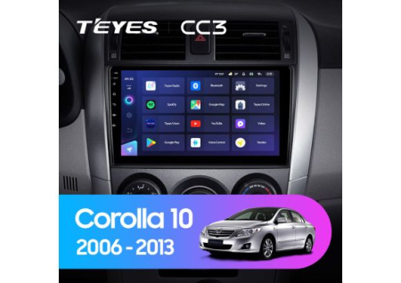 Автомагнитола Teyes CC3 4/32Gb Toyota Corolla 10 Тип-A