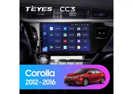 Автомагнитола Teyes CC3 4/32Gb Toyota Corolla 2012-2016 Тип-A