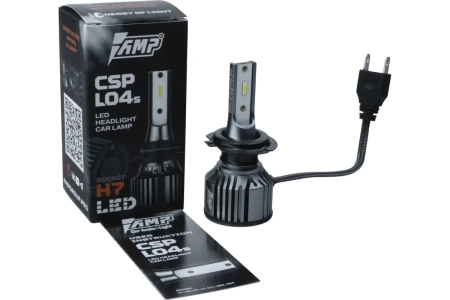 Светодиод головного света AMP CSP L04S H7