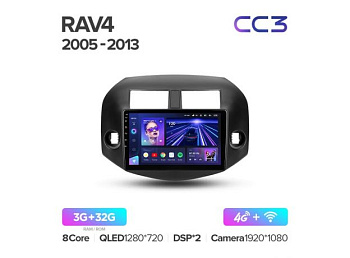 Автомагнитола Teyes CC3 4/32Gb Toyota RAV4 3