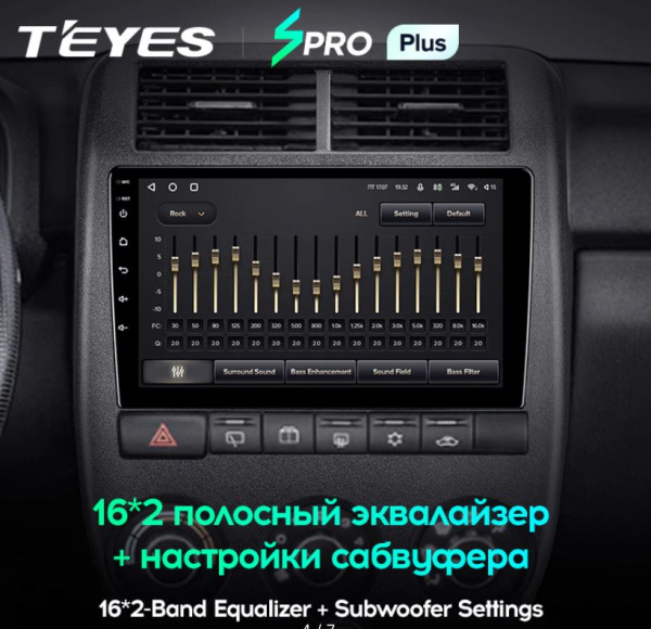 Автомагнитола Teyes SPRO Plus 4/32Gb Lada Niva Legend