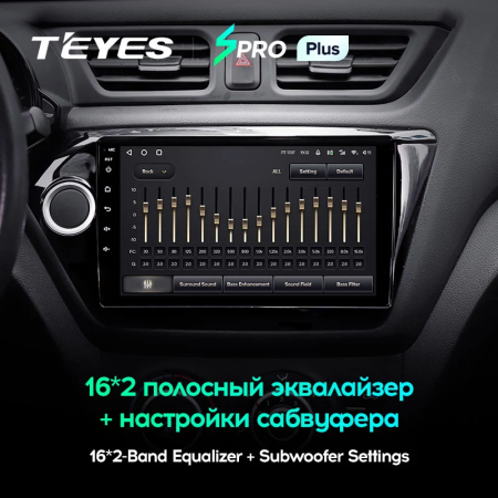 Автомагнитола Teyes SPRO Plus 4/32Gb Kia Rio 3