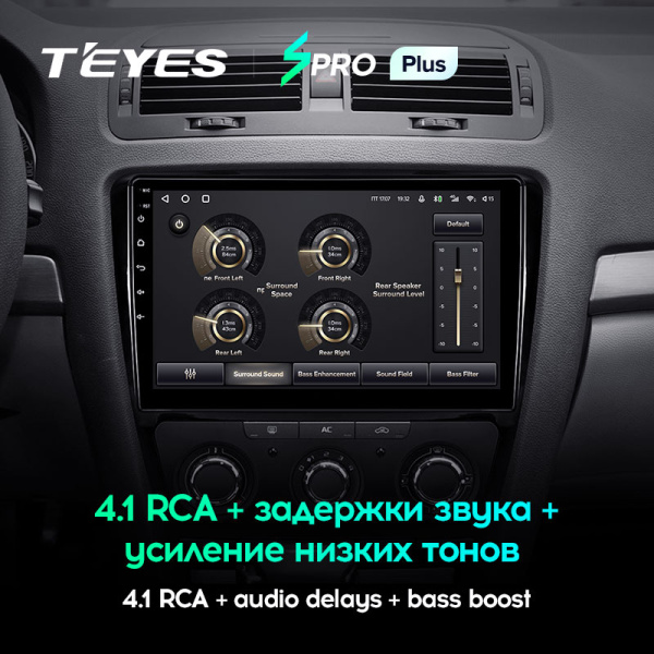 Автомагнитола Teyes SPRO Plus 4/32Gb Skoda Octavia 2 A5