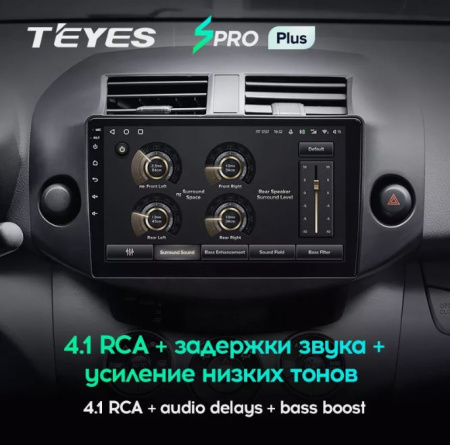 Автомагнитола Teyes SPRO Plus 4/32Gb Toyota RAV4