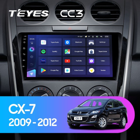 Автомагнитола Teyes CC3 4/32Gb Mazda CX7 CX-7 CX 7 ER