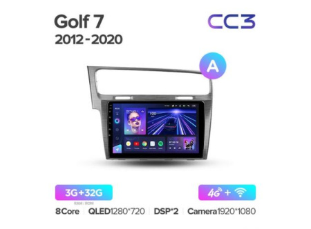Автомагнитола Teyes CC3 4/32Gb Volkswagen Golf 7 Тип-A