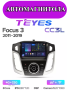 Автомагнитола Teyes CC3L 4/32Gb Ford Focus 3 С кнопками