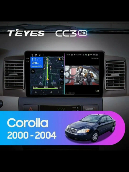 Автомагнитола Teyes CC3 2K 4/64Gb Toyota Corolla Автомагнитола Teyes CC3 2K 4/64Gb Toyota Corolla