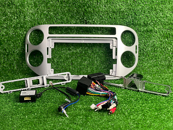 Комплект для Android магнитолы на Volkswagen Tiguan 2006-2017 Тип-B Серый