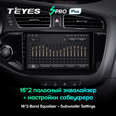 Автомагнитола Teyes SPRO Plus 4/32Gb Kia Ceed 2