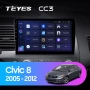 Автомагнитола Teyes CC3 4/32Gb Honda Civic 8 Тип-L 10.1 дюйм