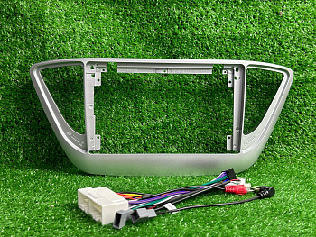 Комплект для Android магнитолы на Hyundai Solaris, Verna 2017-2020 Серый