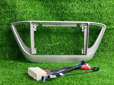 Комплект для Android магнитолы на Hyundai Solaris, Verna 2017-2020 Серый