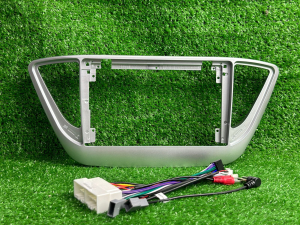 Комплект для Android магнитолы на Hyundai Solaris, Verna 2017-2020 Серый