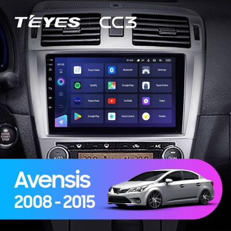 Автомагнитола Teyes CC3 4/32Gb Toyota Avensis 3 F1