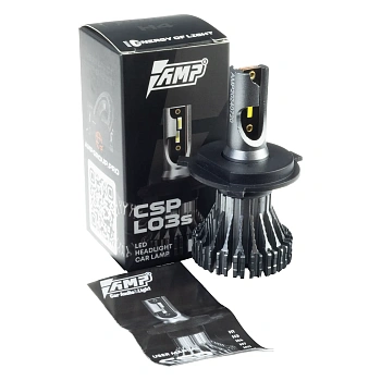 Светодиод головного света AMP CSP L03S H4