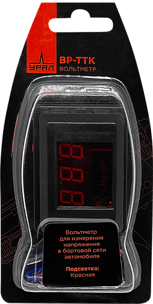 Вольтметр УРАЛ ВР-ТТК (Красный)