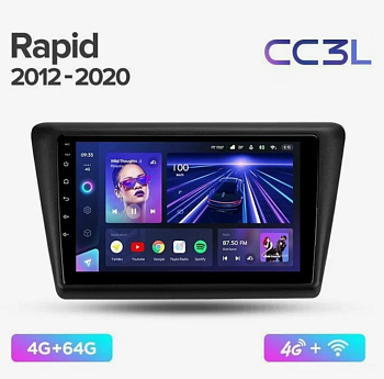 Автомагнитола Teyes CC3L 4/32Gb Skoda Rapid